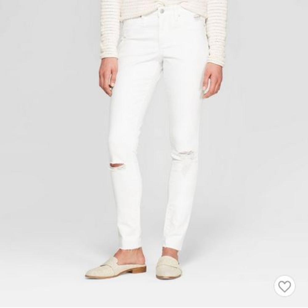Universal Thread high rise distressed jeggings
